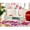 Image de Sofia - table basse - vert sauge mat - 1 niche - 110 cm - Vert sauge