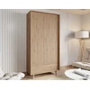 Image de Diego - Armoire - Effet Bois - 92x180 Cm - Bois