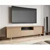 Image de Diego - Meuble Tv - Effet Bois - 2 Portes Et 1 Niche -180 Cm - Bois