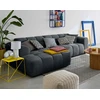 Image de Ray - Canapé D'angle Gauche - 4 Places - En Tissu Texturé - Gris
