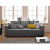 Image de Regala - Canapé 3 Places - Convertible Avec Coffre - En Tissu - Gris