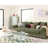 Image de Aspen - Canapé 4 Places - Assise Profonde - Velours Côtelé - Vert