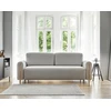 Image de Glendale - Canapé Droit 3 Places - Convertible Avec Coffre - En Tissu Bouclette - Gris