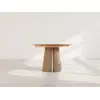 Image de Freya - Table À Manger Ronde Extensible - Effet Bois - 4 À 8 Personnes - Bois