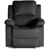 Image de Armand - fauteuil relax électrique en simili - best mobilier - noir ARMAND
