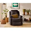 Image de Armand - fauteuil relax électrique en simili - Marron