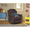 Image de Armand - fauteuil relax électrique en velours côtelé - Marron