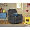 Image de Armand - Fauteuil Relax Électrique En Velours Côtelé - Gris