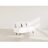 Image de Lumi - Banquette Convertible Clic-clac 2 Places En Velours Côtelé - Beige