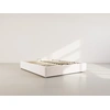 Image de Isa - Lit Coffre - 160x200 Cm - En Velours Côtelé - Beige