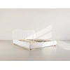 Image de Hugo - Lit Coffre - 160x200 Cm - En Tissu Bouclette - Beige