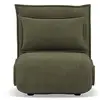 Image de Candice - banquette 1 place convertible clic-clac en velours côtelé - best mobilier - vert CANDICE