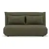 Image de Candice - banquette 2 places convertible clic-clac en velours côtelé - best mobilier - vert CANDICE