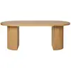 Image de Oliva - table basse - effet bois - 120 cm - lisa design - bois OLIVA