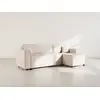 Image de Jonas - Canapé D'angle Réversible 4 Places Convertible Avec Coffre En Tissu Texturé - Beige