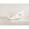 Image de Julia - canapé 3 places convertible express couchage quotidien 140 cm matelas 14 cm en tissu - Beige