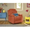 Image de Armand - Fauteuil Relax Électrique En Velours Côtelé - Terracotta