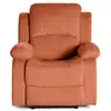 Image de Armand - fauteuil relax électrique en velours côtelé - best mobilier - terracotta ARMAND