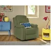 Image de Armand - fauteuil relax électrique en velours côtelé - Vert