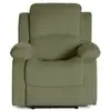 Image de Armand - fauteuil relax électrique en velours côtelé - best mobilier - vert ARMAND
