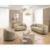 Image de Flore - Fauteuil En Tissu Bouclette - Taupe