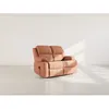 Image de Armand - Canapé 2 places relax électrique en velours côtelé - Terracotta