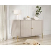 Image de Jaime - Buffet Bas 139 Cm - 2 Portes Et 1 Étagère - Beige