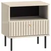 Image de Table basse 1 tiroir Petits-meubles - Nova - 100 x 60 x 45cm - Beige