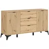 Image de Buffet 2 portes 3 tiroirs Petits-meubles - Mao - 150 x 41 x 83cm - Bois