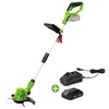 Image de Coupe Bordure sans fil 20V + Batterie lithium 4AH + Chargeur + Jeu de 20 lames coupantes VITO
