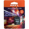 Image de Micro SD - MaxL - 256 Go - Classe 10 - U3 - V30 - 90 Mb/s lecture