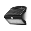 Image de Applique Murale LED Solaire - Vision-EL - 6.8W - 4000°K - Noir - Détecteur de mouvement