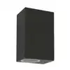 Image de Applique Murale Gu10 X 2 Gris Anthracite