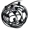 Image de Guirlande Guinguette Plat E27 20 Ampoules 10m Etanche Ip44