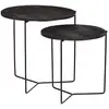 Image de Julia-set de 2 tables basses en bois noir