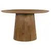 Image de Sienne-table à manger ronde 4 personnes d130 cm en bois massif