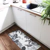 Image de Tapis antidérapant - Végétal - vinyle - int./ext. - Noir - 120x200cm - 99DECO