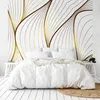 Image de Papier peint panoramique - Sötma - Blanc - intissé : 150g/m² - 5 lés : 240x270cm - 99DECO