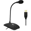 Image de KLIM Talk - Microphone USB Noir - Compatible avec Tout Ordinateur - Micro de Bureau Professionnel - Audio Haute Définition