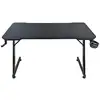 Image de Subsonic - bureau gaming ergonomique finition carbone, bureau gamer avec tapis de souris intégral pour pc gaming SA5706