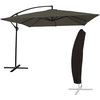 Image de Happy Garden Par545g-c Parasol De Terrasse Carré Gris