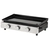 Image de Plancha Au Gaz Mérida 3 Brûleurs 6 Kw Noir