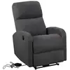 Image de Fauteuil électrique inclinable relax gris anthracite