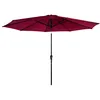 Image de Parasol droit HAPUNA rond 330m de diamètre fuchsia