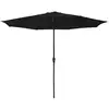 Image de Parasol Droit Hapuna Ø3,30m Noir