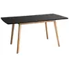Image de Table extensible helga 120 - 160cm noire
