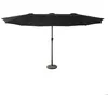 Image de Parasol double 27x46m LINAI noir