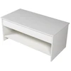 Image de Table Basse Avec Plateau Relevable Blanche Hedda Blanc
