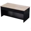 Image de Table basse avec plateau relevable noire et bois HEDDA