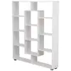 Image de Bibliothèque 11 étagères multiformes blanche emily